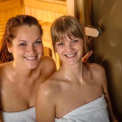 Mobile Sauna 2 Frauen